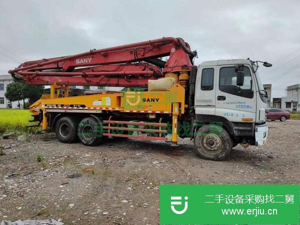 湖南出售二手五十鈴叉腿37米大排量泵車手續齊全包過戶