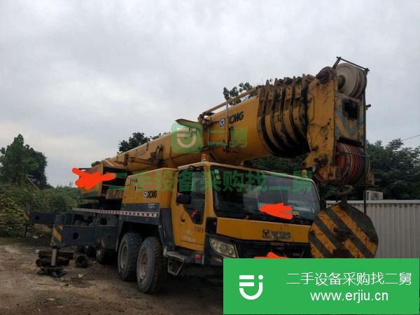 河南出售二手徐工130K58米大臂吊車原版原漆車況完美手續齊全