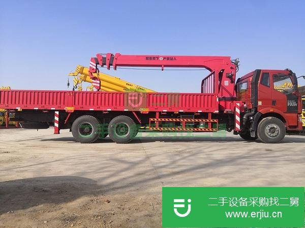 山東出售二手東風(fēng)12噸180馬力隨車(chē)吊