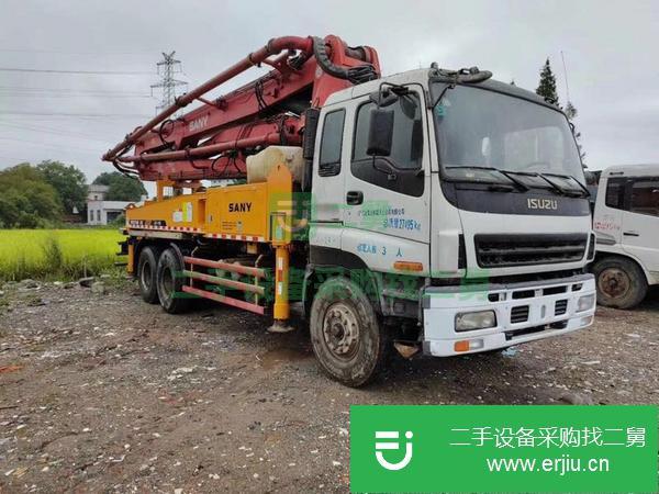 湖南出售二手五十鈴叉腿37米大排量泵車手續齊全包過戶
