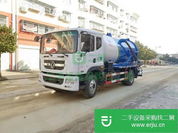 江西出售二手東風(fēng)牌12方吸污車