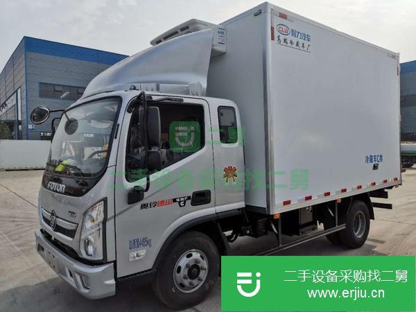 湖北出售二手福田130馬力冷藏車
