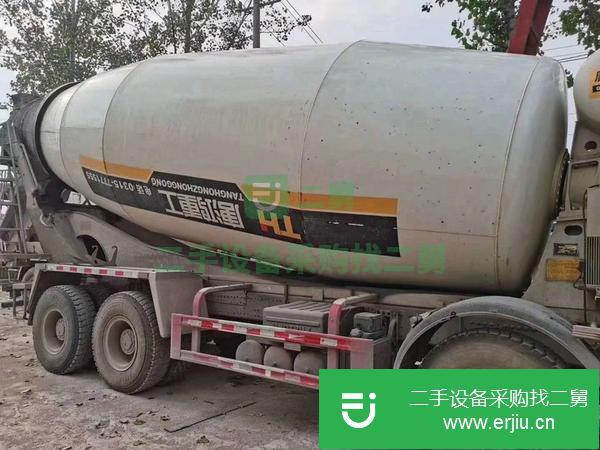 吉林出售二手豪沃國五20方攪拌罐車