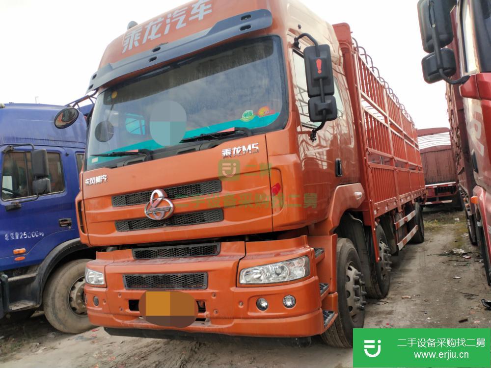 廣東出售二手乘龍m5前四后四高欄貨車