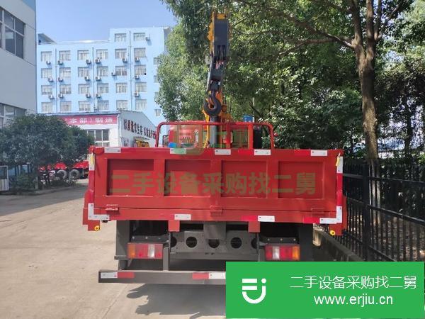 河南出售二手重汽豪曼藍(lán)牌隨車吊 包上戶