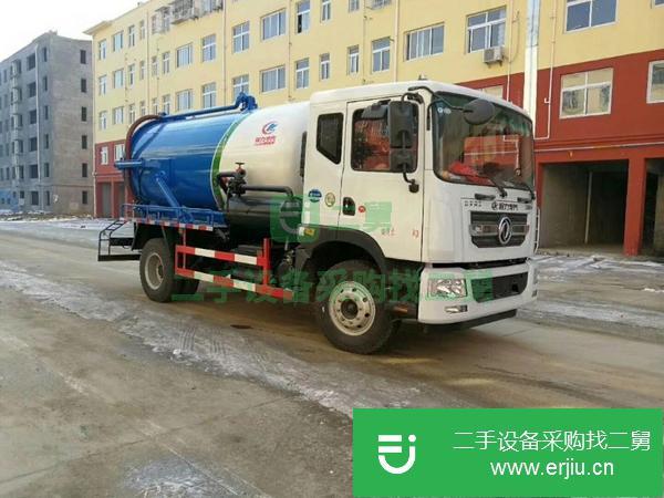 江西出售二手東風(fēng)牌12方吸污車