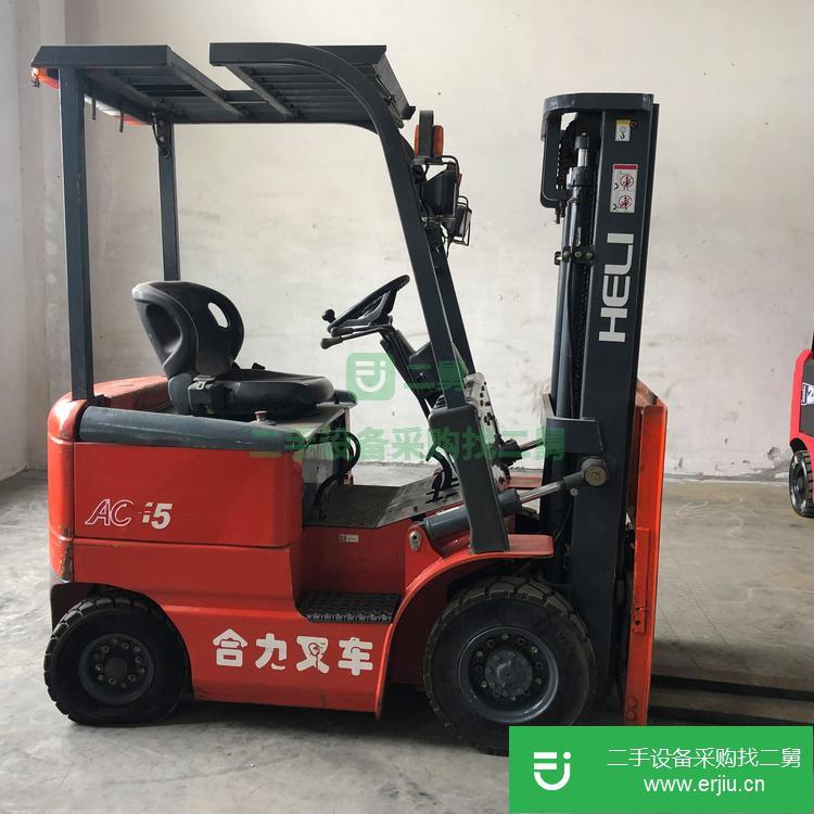 上海出售二手合力1.5噸電動叉車
