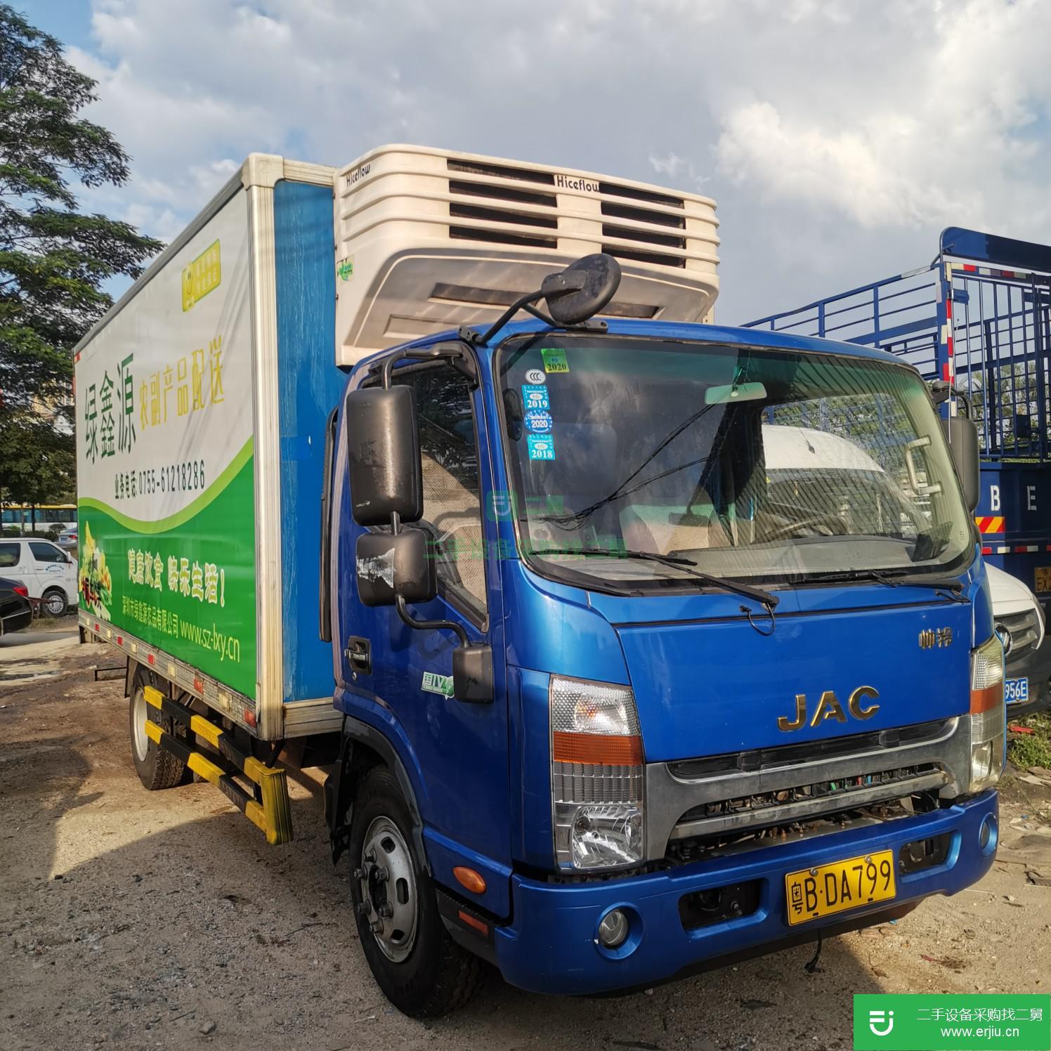 廣東出售二手江淮帥鈴冷藏車