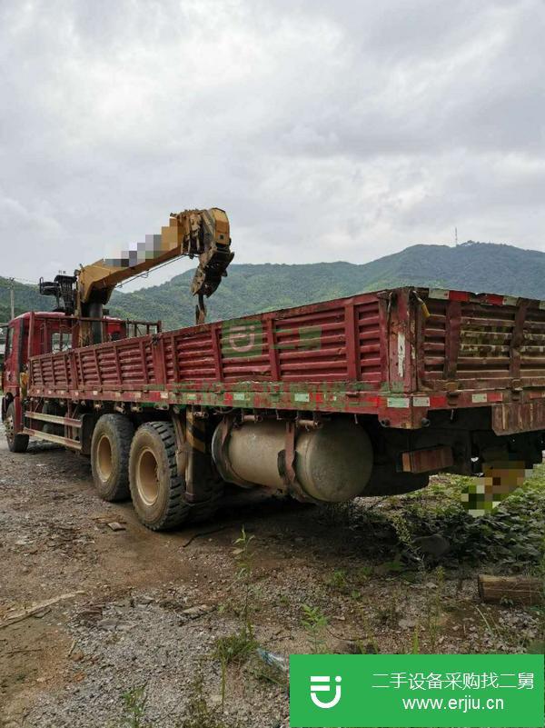 福建出售二手徐工12噸隨車吊,車廂8.5米,12米大臂