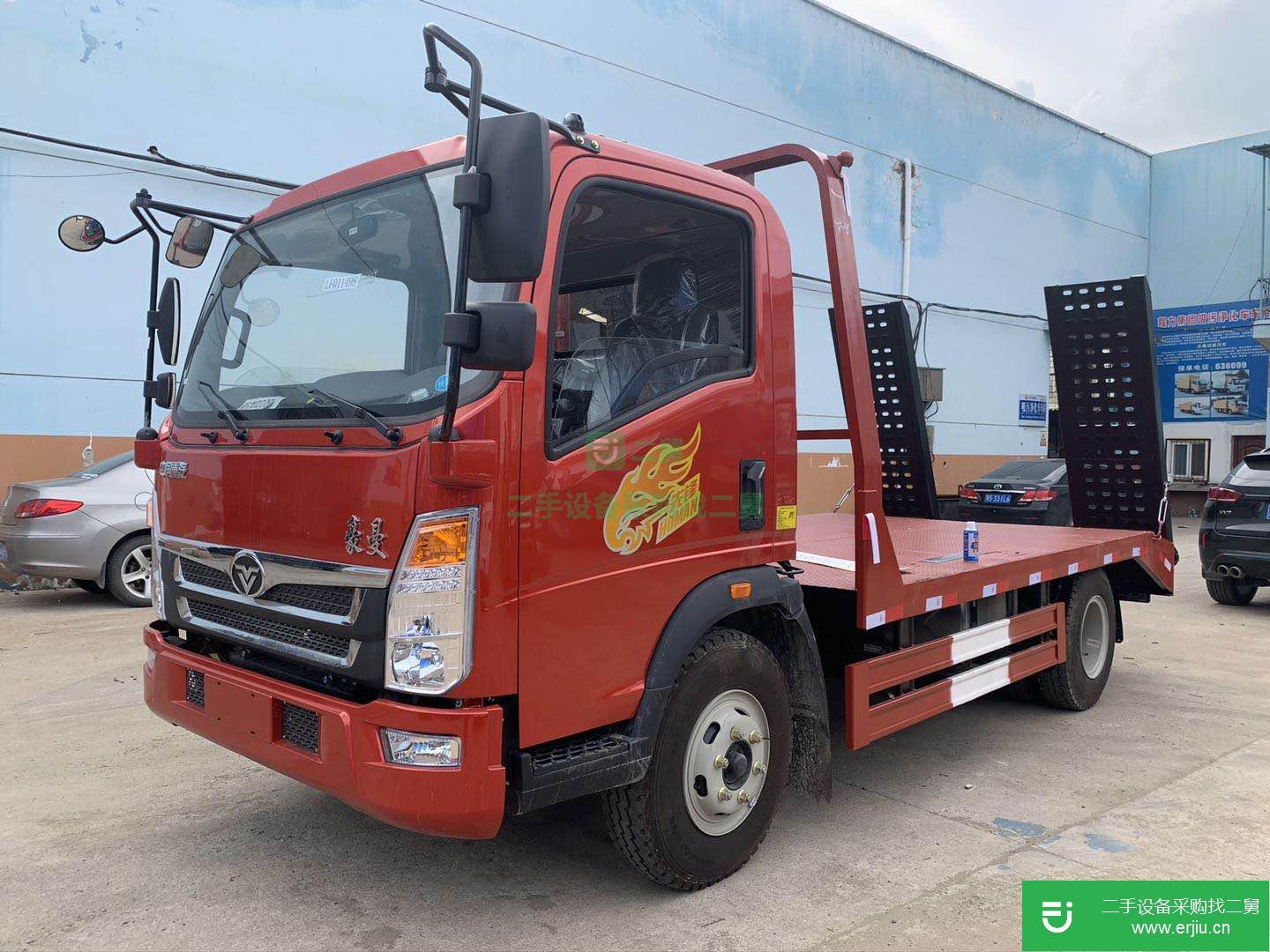 湖北出售二手重汽豪曼平板運輸車