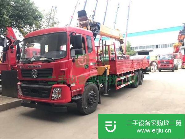 四川出售二手東風6.3噸隨車吊
