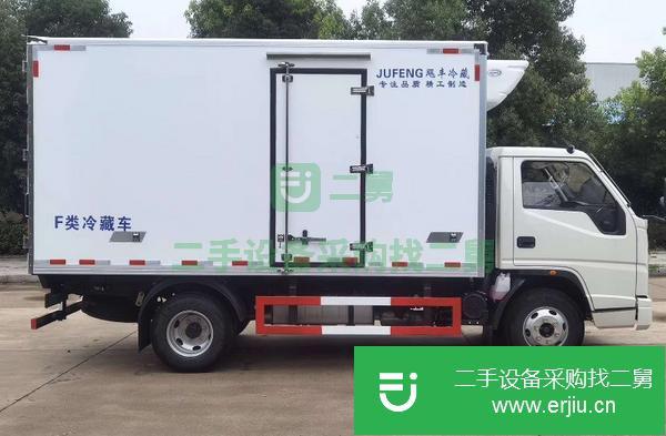 浙江出售二手江鈴4.2米國六115馬力冷藏車
