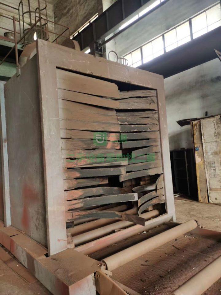 出售二手九成新的1520鋼結構通過式拋丸機