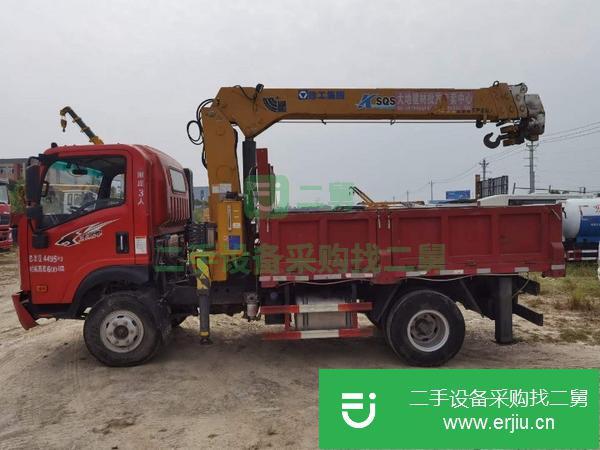 湖南出售二手藍(lán)牌5噸隨車吊可分期包提檔