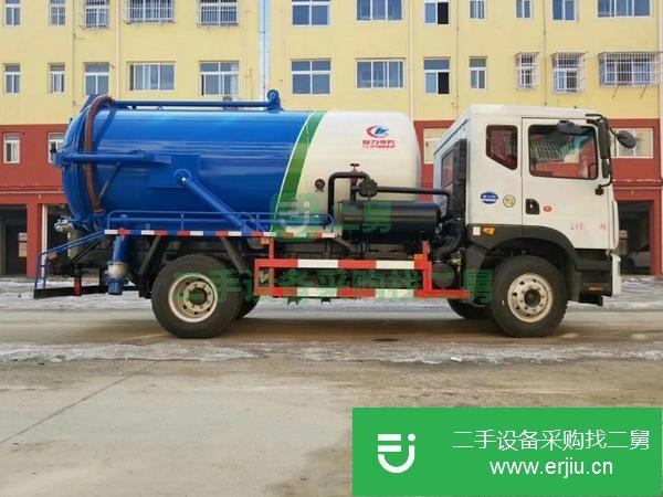 湖北出售二手東風(fēng)牌12方吸污車