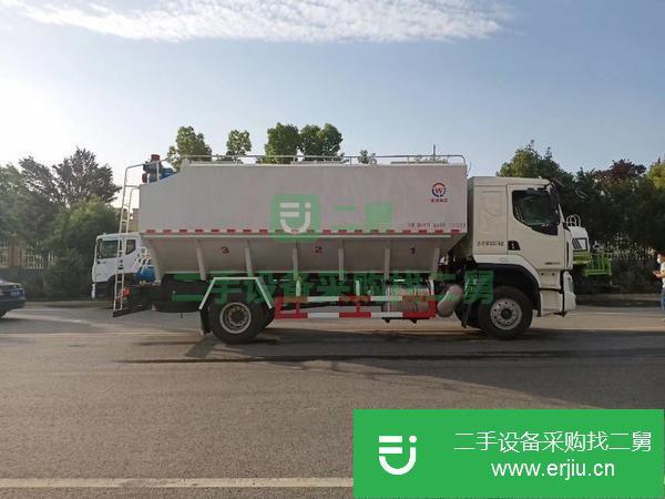 四川出售二手柳汽28方散裝飼料運輸車