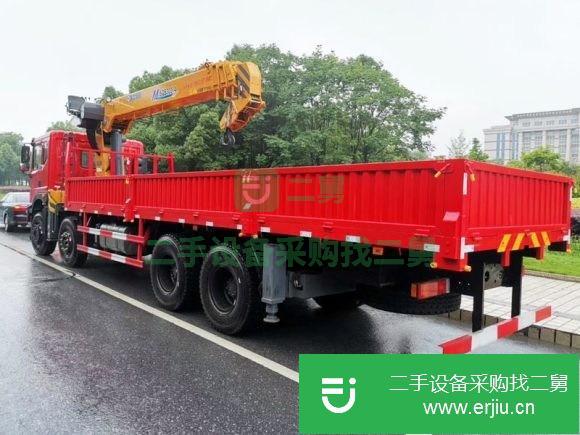 河北出售二手國五石煤6.3噸四節臂隨車吊
