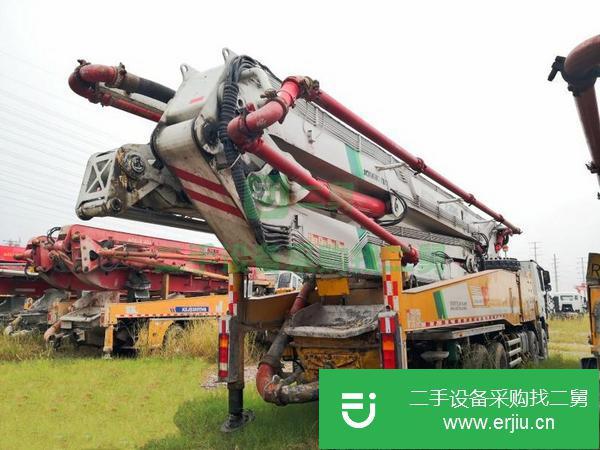 江蘇出售二手17年6月徐工V7大奔62米泵車國4排放