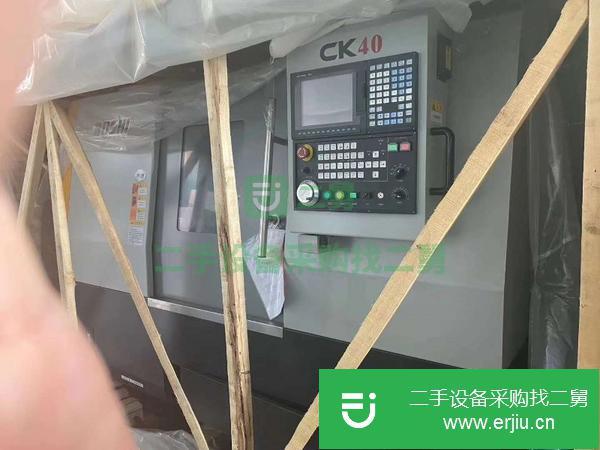 遼寧出售二手寶雞CK40數控斜身車床