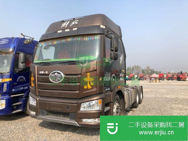 山東出售二手解放J6P牽引車