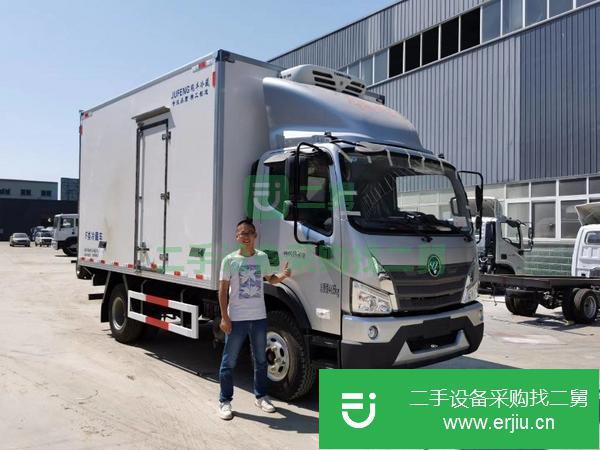 江蘇出售二手福田時代4米2160馬力冷藏車