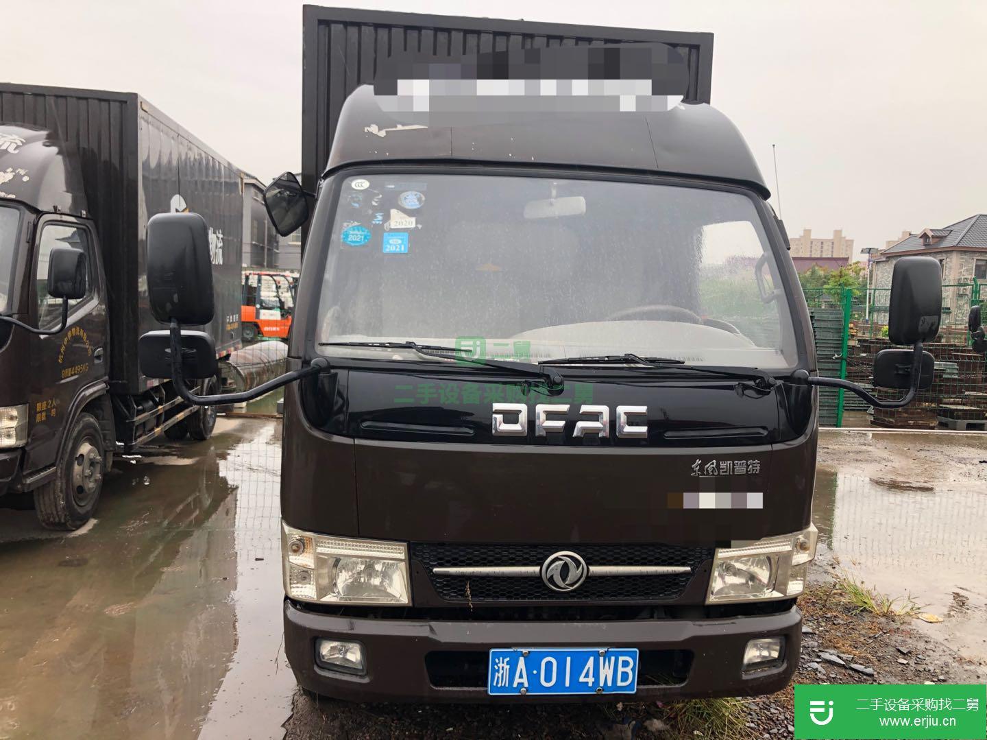 上海出售二手東風凱普特箱式貨車