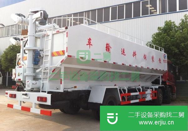 湖北出售二手東風10噸散裝飼料運輸車