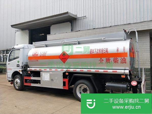 四川出售二手國(guó)六油罐車(chē)8噸