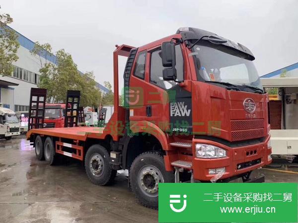 江西出售二手解放前四后八平板運輸車可分期