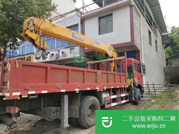 寧夏出售二手徐工8噸G型臂四節(jié)臂180馬力隨車吊