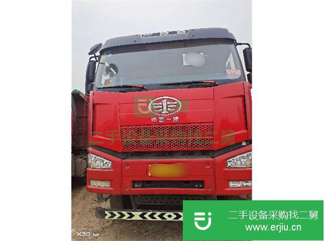 江西出售二手一汽解放J6P自卸車