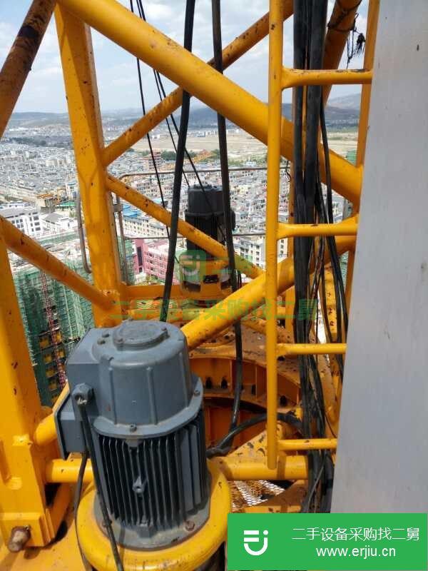 云南出售二手19年6月黔工6012標高塔吊