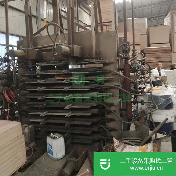 湖南出售二手多層四面側壓熱壓機