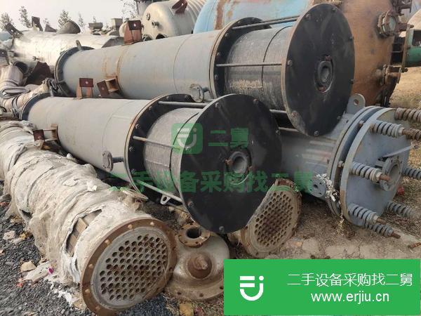 山東出售二手列管式冷凝器