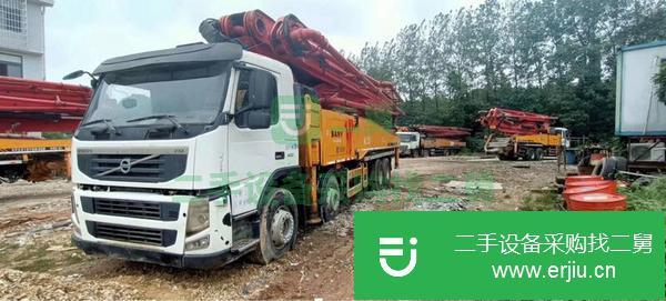 湖南出售二手沃爾沃56米泵車車況好