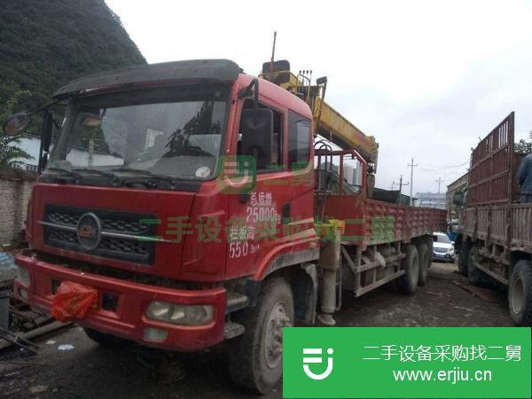 貴州出售二手騰宇12噸隨車吊