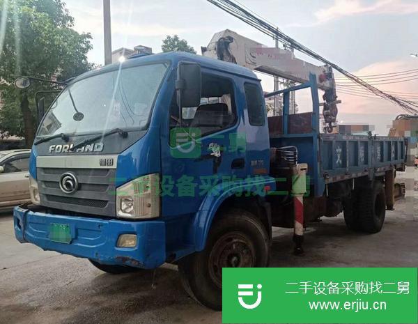 江西出售二手中聯五噸隨車吊,3節臂,大臂10米