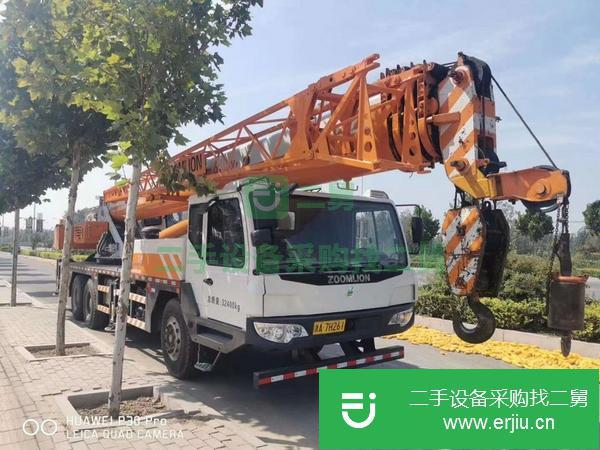 浙江出售二手中聯(lián)25VF5五節(jié)臂國五吊車手續(xù)齊全
