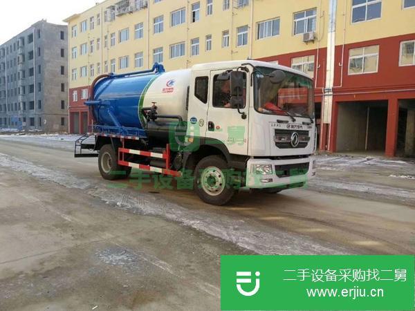 湖北出售二手東風(fēng)牌12方吸污車
