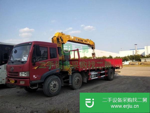 安徽出售二手前四后四隨車吊可以提檔