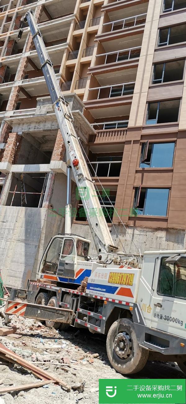 重慶出售二手中聯吊車4節臂