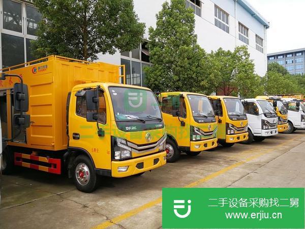 湖北出售二手東風多利卡12方污水處理車