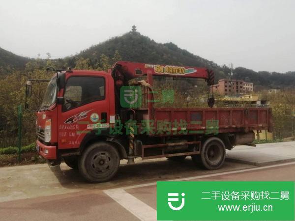 廣西出售二手三一藍牌隨車吊