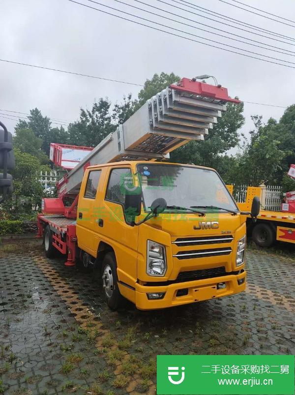 貴州出售二手高空江鈴云梯車