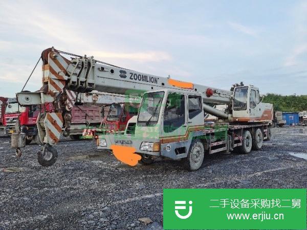 甘肅出售二手浦沅25噸吊車能正常干活