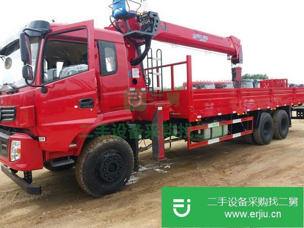 湖北出售二手程力12噸四節臂隨車吊
