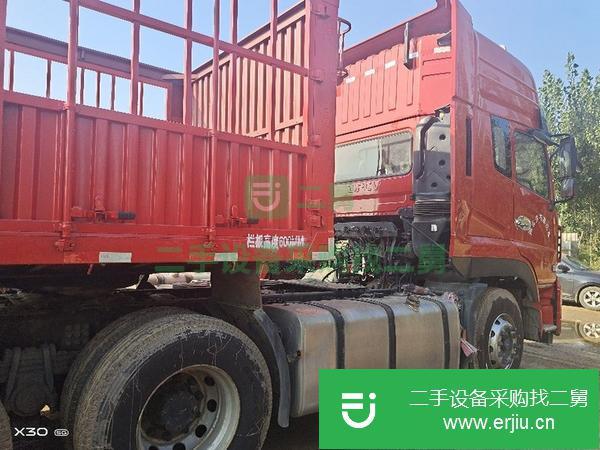 河北出售二手天龍450雷諾國(guó)五半掛車全保險(xiǎn)原車原漆