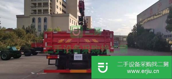 河北出售二手陜汽軒德X6單橋三一8噸四節(jié)臂隨車吊