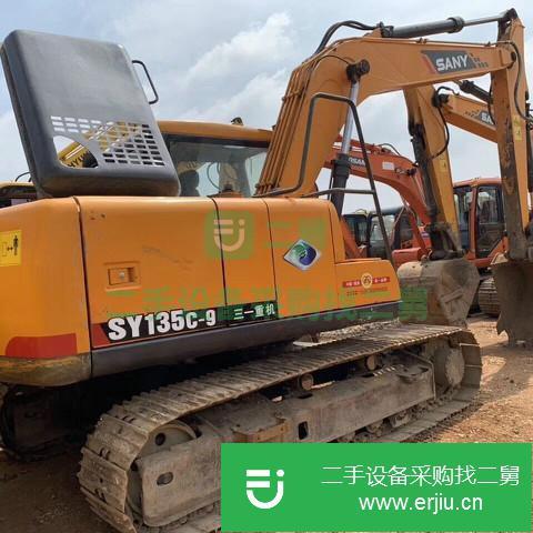 上海出售二手三一SY135c-9挖掘機