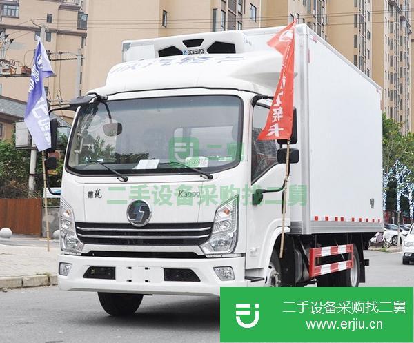 湖北出售二手陜汽德龍150馬力國六冷藏車